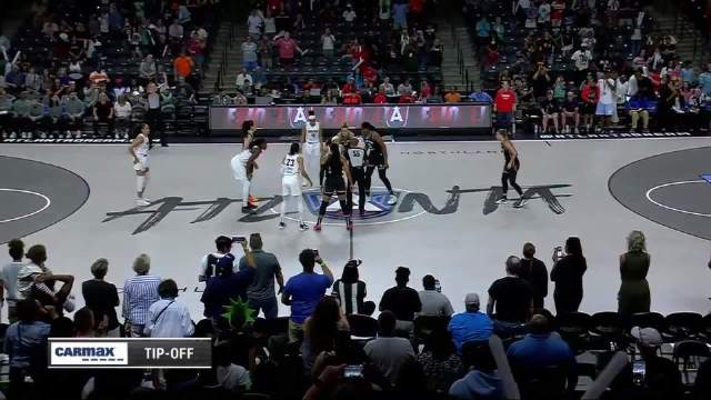WNBA常规赛 纽约自由人 96 - 75 亚特兰大梦想 全场集锦