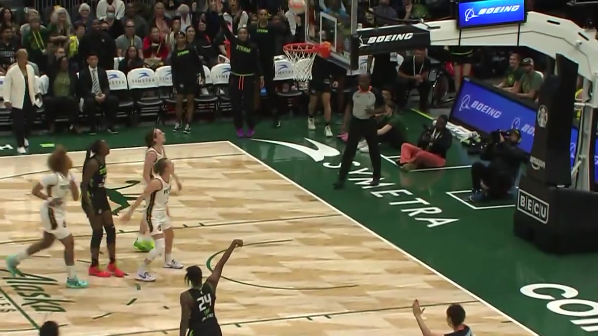 WNBA常规赛 印第安纳狂热 77 - 89 西雅图风暴 全场集锦