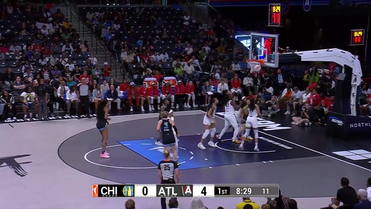 WNBA常规赛 芝加哥天空 85 - 77 亚特兰大梦想 全场集锦