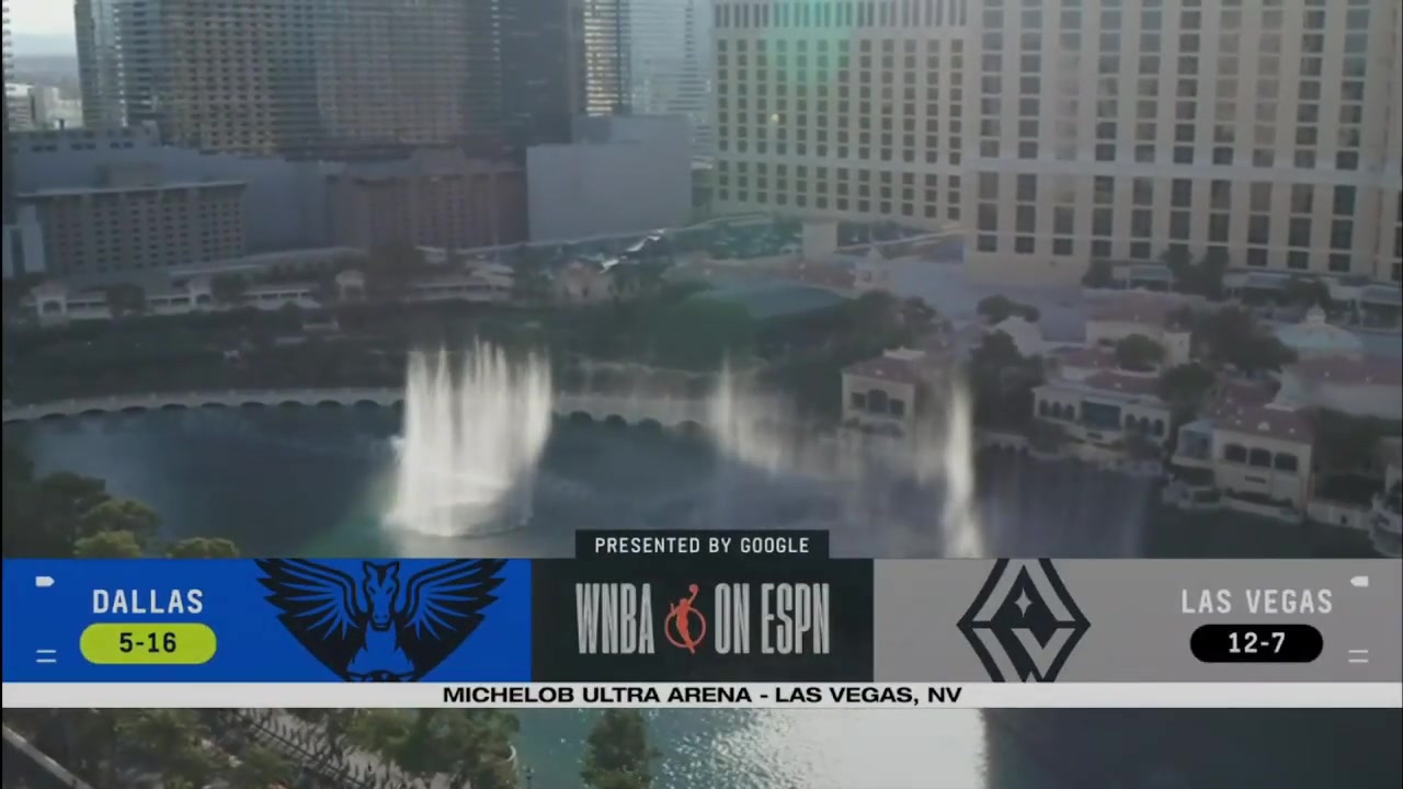 07月08日WNBA常规赛 达拉斯飞翼 - 拉斯维加斯王牌 全场集锦
