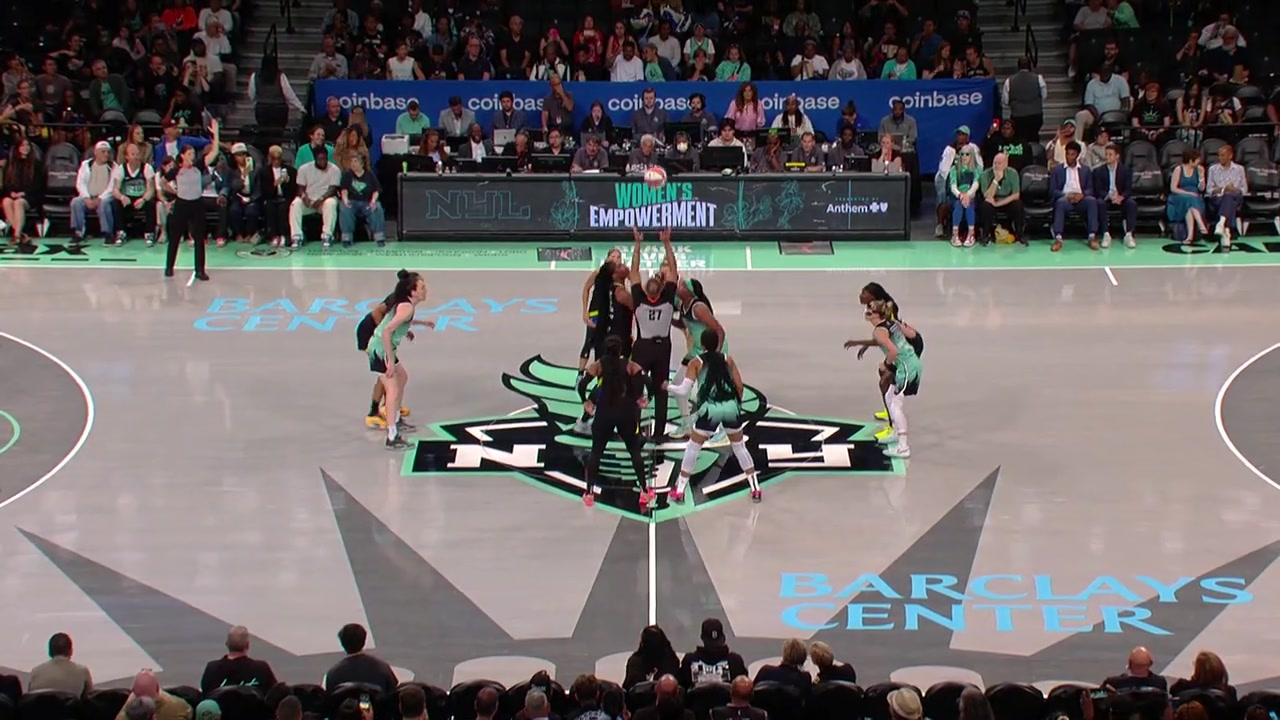 08月21日 WNBA 纽约自由人vs达拉斯飞翼 视频录像集锦 精彩战报
