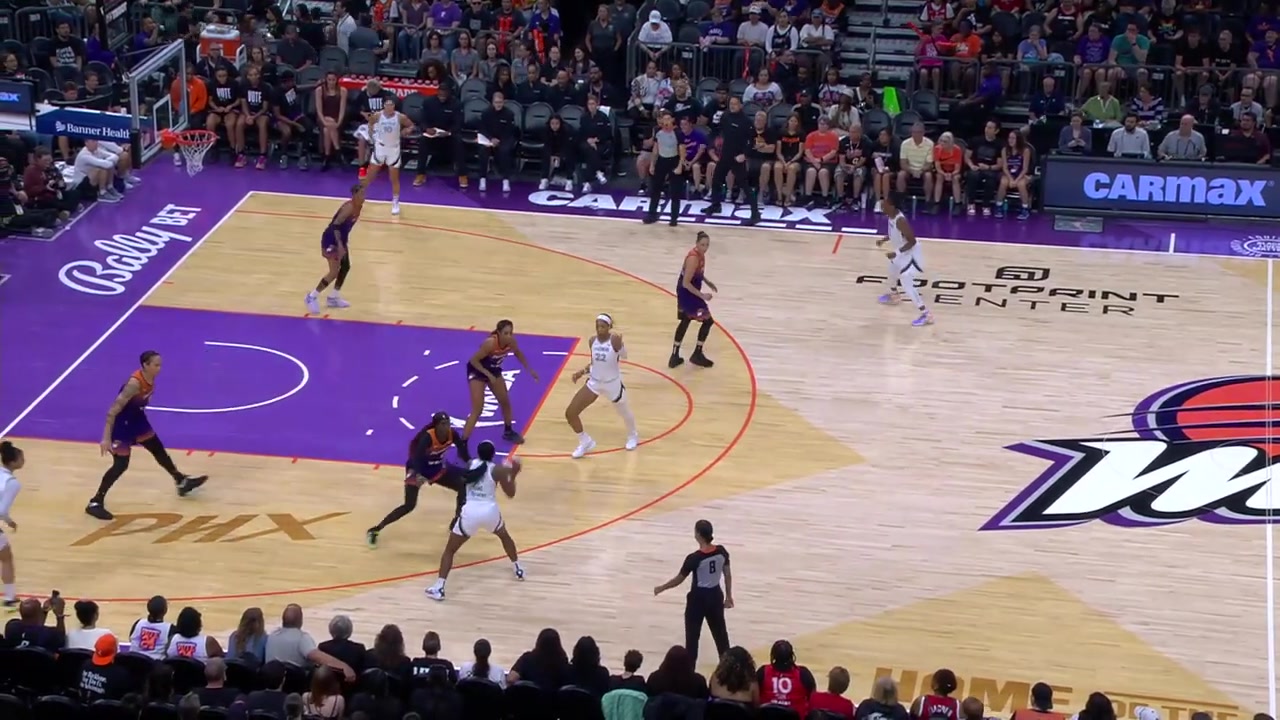 09月02日 WNBA 菲尼克斯水星vs拉斯维加斯王牌 视频录像集锦 精彩战报