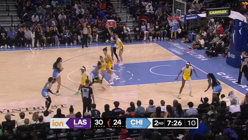 09月07日 WNBA 芝加哥天空vs洛杉矶火花 视频录像集锦 精彩战报