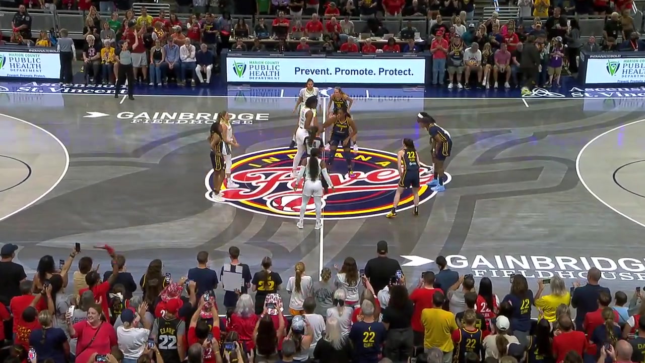09月16日 WNBA 印第安纳狂热vs达拉斯飞翼 视频录像集锦 精彩战报