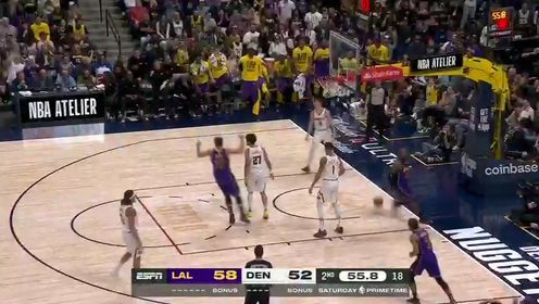 02月23日 NBA 掘金vs湖人 视频录像集锦 精彩战报