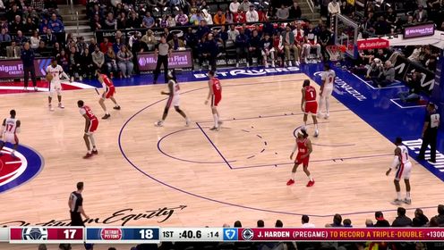 02月25日 NBA 活塞vs快船 视频录像集锦 精彩战报