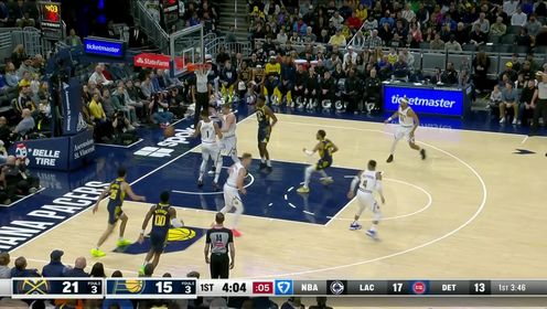 02月25日 NBA 步行者vs掘金 视频录像集锦 精彩战报
