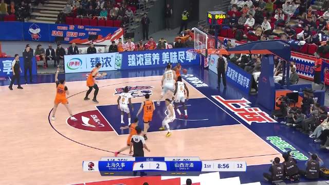 02月26日 CBA 山西vs上海 视频录像集锦 精彩战报