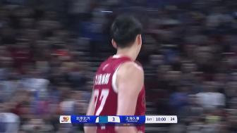 02月27日 CBA 上海vs北京 视频录像集锦 精彩战报