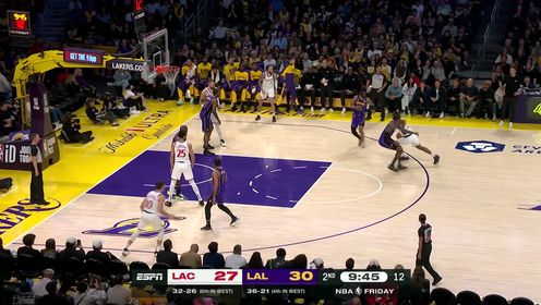 03月01日 NBA 湖人vs快船 视频录像集锦 精彩战报