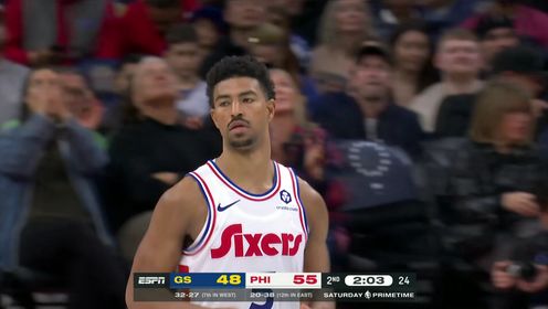 03月02日 NBA 76人vs勇士 视频录像集锦 精彩战报