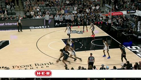 03月05日 NBA 马刺vs篮网 视频录像集锦 精彩战报