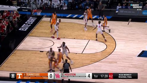 03月31日 NCAA 休斯敦大学vs田纳西大学 视频录像集锦 精彩战报