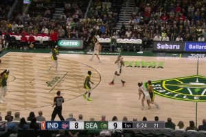 2024年05月23日 WNBA常规赛 印第安纳狂热 83 - 85 西雅图风暴 全场集锦