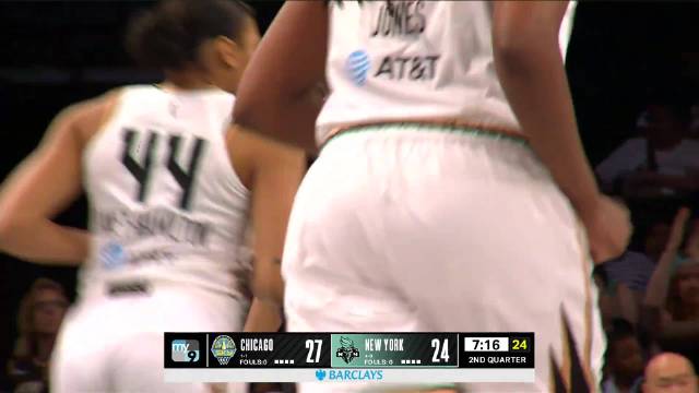 2024年05月24日 WNBA常规赛 芝加哥天空 90 - 81 纽约自由人 全场集锦